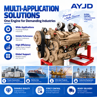 Moteur diesel fiable KTA50 V16 1429KW 4 temps turbocompressé refroidi par eau pour les opérations de camions à benne basculante minières