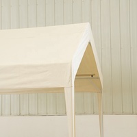 Tente de réanimation robuste 3x3m avec structure en acier Q195, auvent pliable et tissu Oxford PVC 420D imperméable