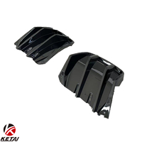 KETAI Style Pare-chocs de voiture Brillant Noir Lèvre de diffuseur arrière de haute qualité pour Corvette C7 2014-2019