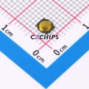 HX TS3735PA 160gf 030 Tactile Switch SMD Switch Single Pole Single Throw 1.6N Vertical Mount 3.7mm - Product Image 1