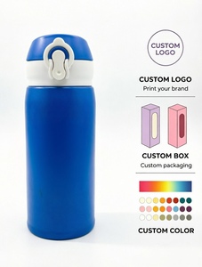 Bouteille d'eau isotherme en acier inoxydable de 300 ml, gobelet de voyage anti-fuite avec poignée portable pour le bureau, les sports de plein air - Product Image 1