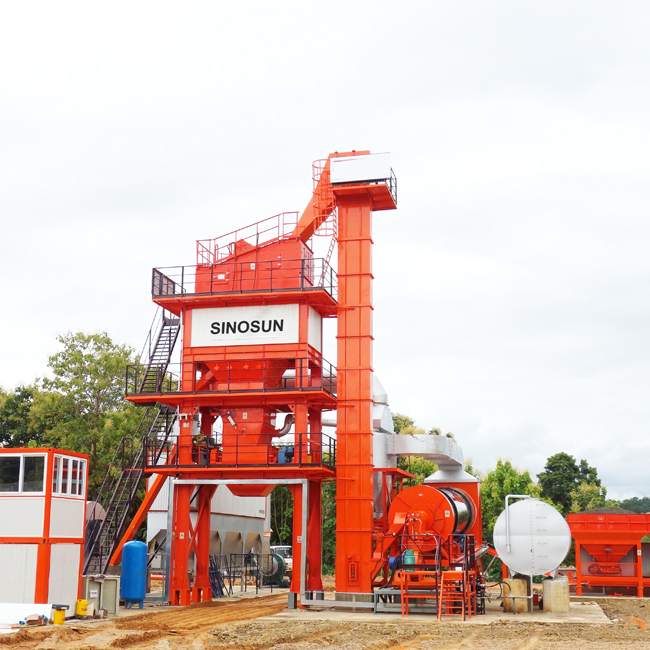 Планировка асфальтового завода 40-320 т/ч, запасные части для асфальтового завода