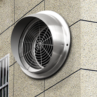Capuchon d'aération pour grille externe ronde anti-pluie Hvac
