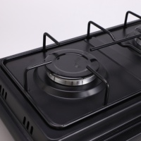 Cuisinière à Gaz GPL 30L avec Four Multifonctionnel Commercial de Comptoir, Four de Ménage Extérieur avec Réchaud à Gaz