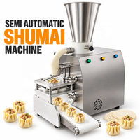Machine semi-automatique à Siomai, machine à former et à remplir des Shumai à dessus ouvert, en acier inoxydable, pour restaurants et usines alimentaires