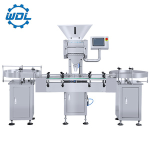 Automatic counting and packaging machine for <b>gummy</b> <b>bears</b>, tablets, and bottling equipment. - Product Image 5