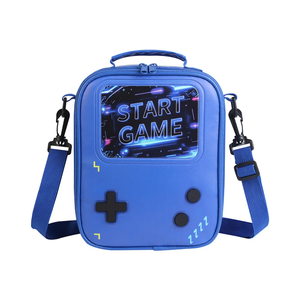 Bolsa de Almuerzo Infantil Personalizable con Estampado, Bolsa Térmica para Almuerzo, Bolsa de Almuerzo Aislada Portátil para la Escuela - Product Image 1