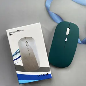 3D wireless mouse without battery or rechargeable for office notebook apple macbook computer