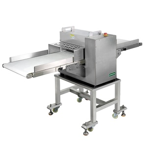 Automatische Industrielle Makrelen-Fisch-Frischhühnchen-Brustfleisch-Streifen-Tripe-Schneidemaschine für die Fleischindustrie - Product Image 4