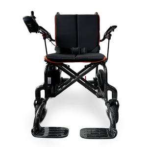 Silla de Ruedas Eléctrica Todoterreno KSM-507P de Fibra de Carbono Ligera con Motores Dobles para Viajeros con Discapacidad - Product Image 1