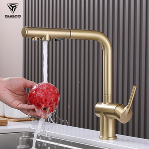 <span class=keywords><strong>Grifo</strong></span> de Cocina Monomando de Latón de Diseño Moderno <span class=keywords><strong>con</strong></span> Filtro de <span class=keywords><strong>Agua</strong></span> Fría y Caliente y Rociador Extraíble - Product Image 4