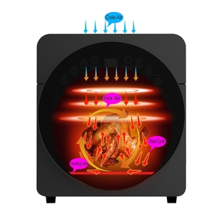 Lò Nướng Đối Lưu 14L Lò Nướng Freidora Horno Mẫu Mới Nhất Ít Dầu Chức Năng Làm Nóng Trước Màn Hình Cảm Ứng Bảng Điều Khiển <span class=keywords><strong>Mini</strong></span> Nhà Hàng - Product Image 4