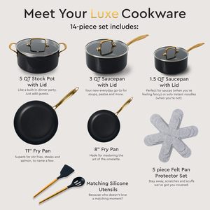 Nuevo Juego de Utensilios de Cocina Antiadherentes de Aleación de Aluminio Wheatstone - Sartén Portátil, Olla para Sopa <span class=keywords><strong>y</strong></span> Cocina de Inducción para Uso Doméstico - Product Image 6