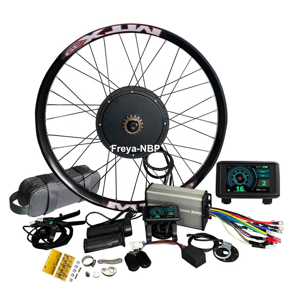 electric bicycle conversion kit ebay PEXMOR Bike Kit, 48V 1200W 26" Front Wheel E-Bike Conversion Kit, Ebike Hub Motor Upgrade 3 Mode Controller w/PAS/LCD Display/Twist Throttle Electric Ebike Kit : Sports it may damage the product 20x4 Inch Electric Bike Conversion