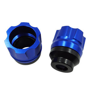 Motorcycle Modification Shock Absorption Accessories Aluminum Alloy Front Fork Cup Anti-Fall Anti-Collision for Motor Usage - Product Image 1