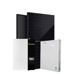 Système de stockage d'énergie solaire domestique monté de 10 kW, système solaire hybride avec contrôleur de charge MPPT pour système de 10 kW - Product Image 4