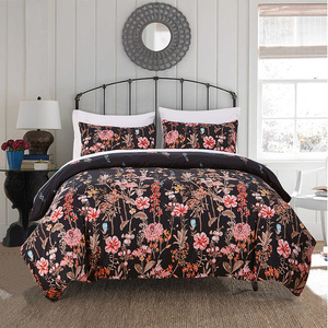 En gros polyester imprimée confortable ensemble de literie housse de couette - Product Image 6