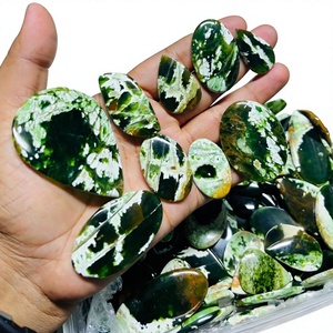 High Quality Chrome Chalcedony Cabochon Loose Natural Gemstone Jewelry Factory Prices Directly Sourced Manufacturer FAIJAN GEMS - Product Image 1