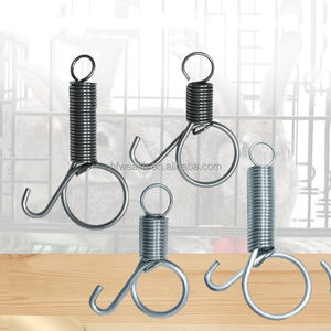 ウサギケージスプリングロック農業動物ケージドアフックスパイラルドアロック - Product Image 6