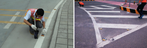 New Driveway Marker Reflector Road Spike Solar Led Flash Road <strong>Studs</strong> - Product Image 6