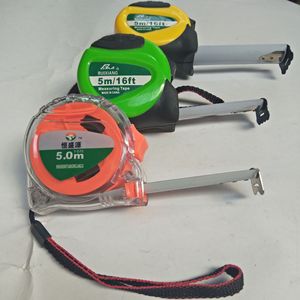 Ruixiang 5M Steel Tape Measure Metric Automatic Retract Push <b>Button</b> Lock For Precision Measuring - Product Image 3