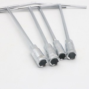 T Type Socket Wrench Set Metric 6-19mm Manual Hex Socket Head <b>Tools</b> For Automotive Repair - Product Image 2