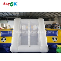 Gonflable Jeu de Tir Gonflable Table Humaine Terrain De Football Gonflable Table De Baby-Foot Champ