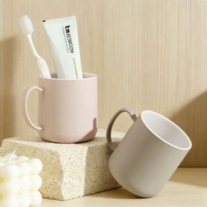 Minimalist Nordic Toothbrush Cup PP Material Space Saving Design For Bathroom Use - Product Image 1