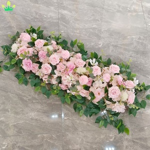 Arche florale artificielle avec roses, guirlandes florales et verdure <span class=keywords><strong>pour</strong></span> voilages, portes, mariages, fêtes, murs et décorations <span class=keywords><strong>de</strong></span> cérémonie - Product Image 4