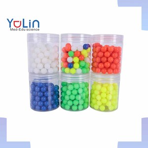 Toán học giảng dạy bằng cách sử dụng đếm và xác suất học tập 100 miếng đặt màu nhựa 2cm đường kính quả bóng - Product Image 1