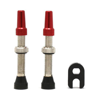 <span class=keywords><strong>Valve</strong></span> Presta pour vélo de route et <span class=keywords><strong>VTT</strong></span>, <span class=keywords><strong>valve</strong></span> tubeless pour pneus, noyau en laiton, tige en cuivre, valves tubeless 40mm 46mm 48mm 50mm - Product Image 2