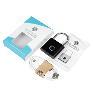 Candado biométrico de huellas dactilares electrónico inteligente impermeable táctil único al por mayor de <span class=keywords><strong>China</strong></span> - Product Image 6