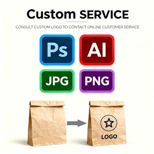 Sac d'emballage pour pain en papier kraft écologique avec logo personnalisé et ruban, fabriqué en Chine - Product Image 6