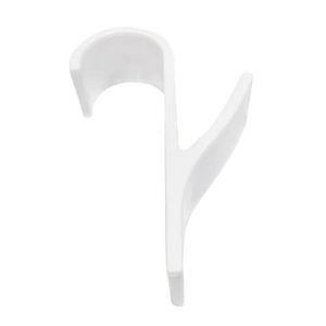 Towel Rack <b>Hooks</b> Plastic Self <b>Adhesive</b> Suction Mounted For Radiator Bathroom Door Single <b>Hook</b> Minimalist Design - Product Image 5