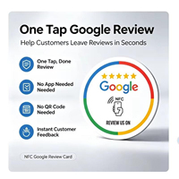 Support de table NFC personnalisé en acrylique avec code QR pour la collecte de commentaires clients dans les restaurants, cafés et bars