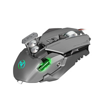 Ancreu — souris de jeu J800, entièrement touches, 7 touches, macro programmable, personnalisable, nouvelle collection 100%