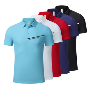 เสื้อโปโลผ้าคอตตอน100ขนาดใหญ่พิเศษปักลายตามสั่งชุดใส่ออกกำลังกาย - Product Image 3