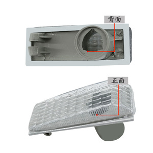 ไฟเลี้ยวข้าง 1408200316 สำหรับเมอร์เซเดส เอส-คลาส W140 บังโคลนหน้าสีขาวชิ้นส่วนทดแทนแบบชิ้นเดียว - Product Image 2