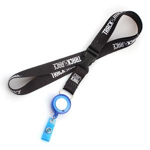 Longe personnalisée rétractable avec logo imprimé à des prix abordables en gros avec porte-badge pour carte d'identité - Product Image 5