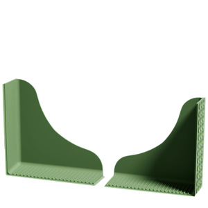 Barrière anti-éclaboussures en silicone en forme de L, montage mural, cuisine, salle de bain, douche, design minimaliste, installation facile - Product Image 2