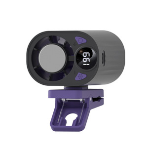 Ventilador portátil con clip, pantalla digital, 199 configuraciones de velocidad, recargable por USB, ventilador de refrigeración portátil para uso en exteriores - Product Image 5