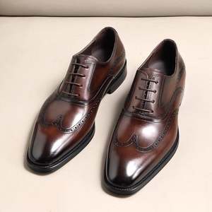 Chaussures décontractées pour hommes en cuir de haute qualité, légères, luxueuses, haut de gamme et respirantes. - Product Image 1