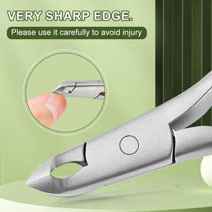 カスタマイズされたベトナムロシアのネイルニッパーキット外科用ステンレス鋼キューティクルトリマースーパーシャープトゥネイルクリッパー - Product Image 2
