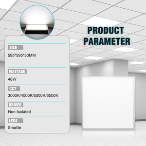 Hiện đại treo phẳng LED bảng điều chỉnh ánh sáng 50 Wát lõm trần ánh sáng 600*600 300x600 2x2 kích thước 600*600 300x600 2x2 W - Product Image 6
