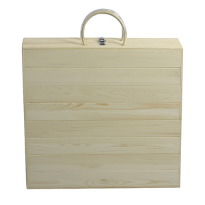 Tables de <span class=keywords><strong>camping</strong></span> en bois New Style <span class=keywords><strong>Table</strong></span> <span class=keywords><strong>pliante</strong></span> en bois de 3,5 pieds avec poignée - Product Image 2
