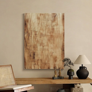 शांत उच्च-स्तरीय भावना 2025 नए कलात्मक लिविंग रूम सोफा पृष्ठभूमि दीवार बनावट पेंटिंग कैनवास फ्रेमलेस स्प्रे पेंटिंग - Product Image 2