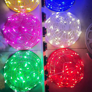 Bán buôn IP65 Led Ngoài Trời giáng sinh kỳ nghỉ Đèn trang trí không thấm nước chiếu sáng toàn cầu đầy màu sắc nho bóng đèn - Product Image 6