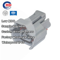 Conector de Carcasa de Inyector Eléctrico Automotriz de 2 Pines Hembra, Accesorios para Cableado, 6189-0074 6189-0039