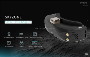 Skyzone SKY04O PRO FPV gafas 1280x720 OLED 5,8 Ghz 48CH 720P 60FPS Steadyview DVR Head <span class=keywords><strong>Tracker</strong></span> para RC coche Drone avión - Product Image 6
