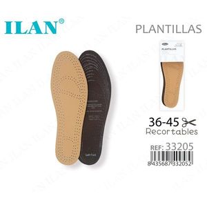 Plantillas de Cuero Vacuno y Ltex de 2.5 mm, Talla 36-45, Recortables - Product Image 3